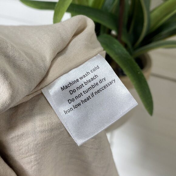 Princess Polly Alaysiah Mini Dress‎ Tan Check Spaghetti Strap AU 12 US Size 8 - Picture 11 of 11